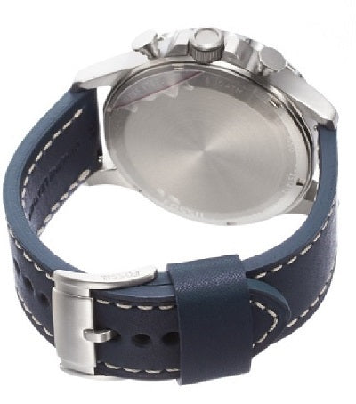  Shop Authentic Fossil Nate Chronograph White Dial Blue Leather Strap Watch for Men - JR1480 - Luxxuri
