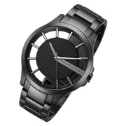  Shop Authentic Armani Exchange Hampton Chronograph Black Dial Black Steel Strap Watch For Men - AX2189 - Luxxuri