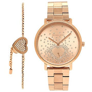  Shop Authentic Michael Kors Jaryn Rose Gold Dial Rose Gold Steel Strap Watch for Women - MK3621 - Luxxuri