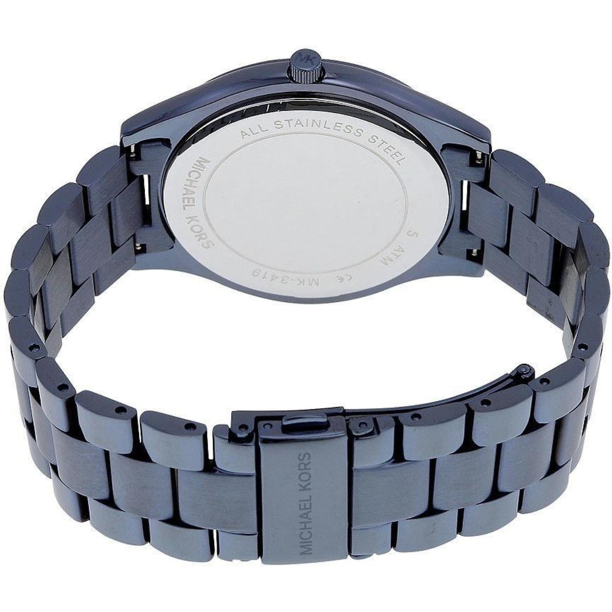  Shop Authentic Michael Kors Runway Quartz Blue Dial Blue Steel Strap Watch For Women - MK3419 - Luxxuri