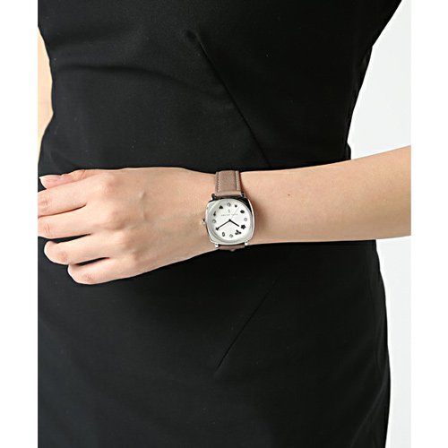  Shop Authentic Marc Jacobs Mandy Silver Dial Brown Leather Strap Watch for Women - MJ1563 - Luxxuri