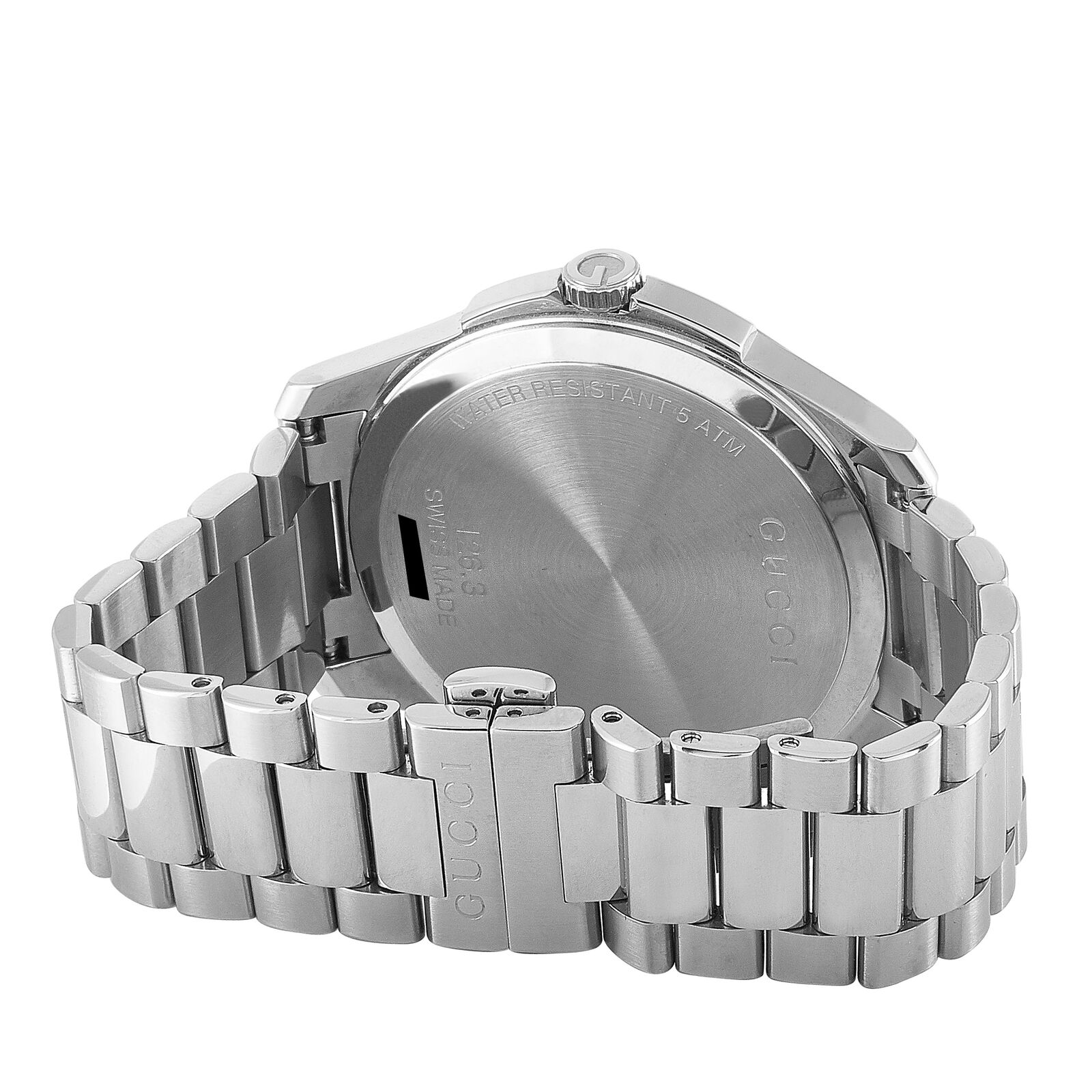  Shop Authentic Gucci G Timeless Blue Dial Silver Steel Strap Watch For Men - YA126316 - Luxxuri