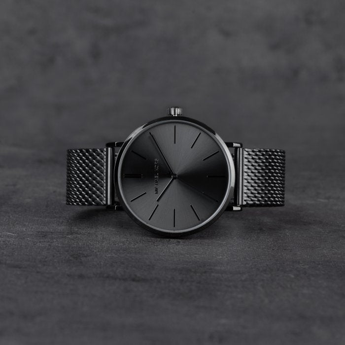  Shop Authentic Michael Kors Auden Three-Hand Grey Dial Grey Mesh Strap Watch for Men - MK7151 - Luxxuri