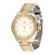  Shop Authentic Tag Heuer Aquaracer Quartz White Dial Two Tone Steel Strap Watch for Men - WAY1120.BB0930 - Luxxuri
