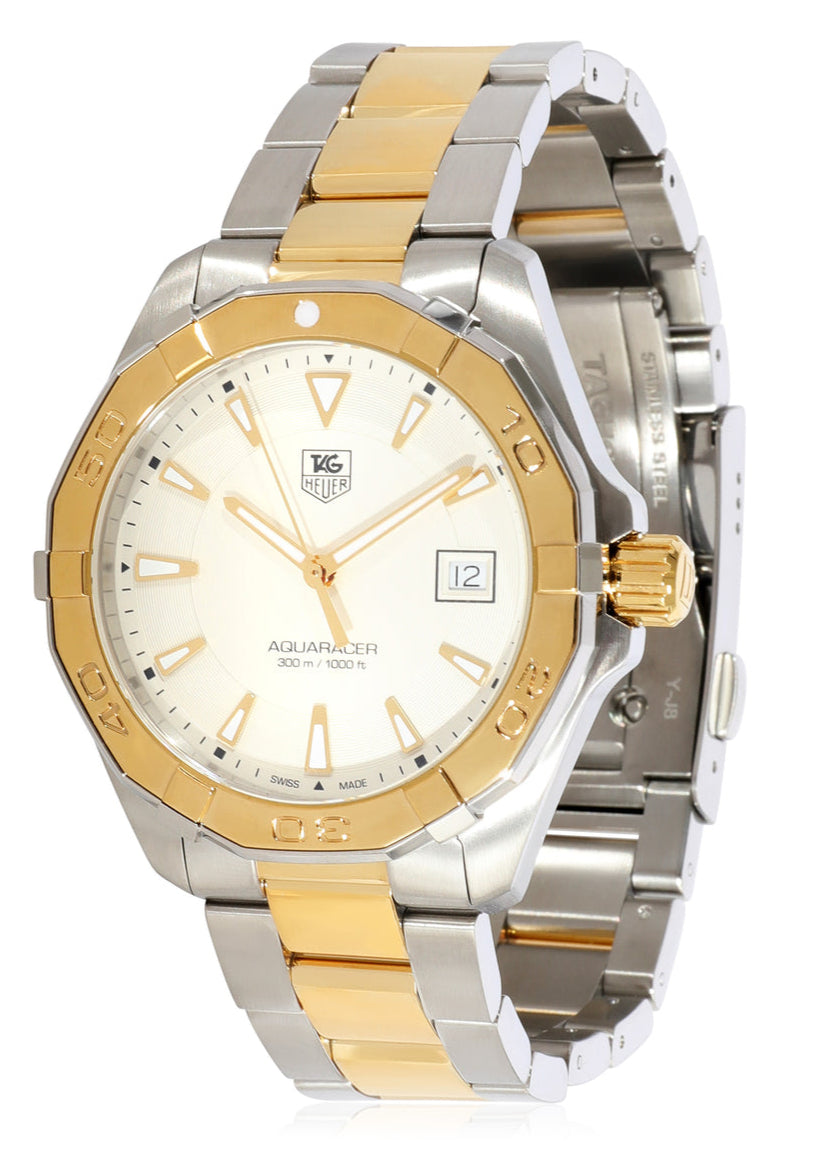  Shop Authentic Tag Heuer Aquaracer White Dial Watch for Men - WAY1120.BB0930 - Luxxuri