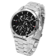  Shop Authentic Tommy Hilfiger Henry Chronograph Black Dial Silver Steel Strap Watch For Men - 1710477 - Luxxuri