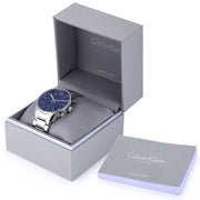  Shop Authentic Calvin Klein City Chronograph Blue Dial Silver Steel Strap Watch for Men - K2G2714N - Luxxuri
