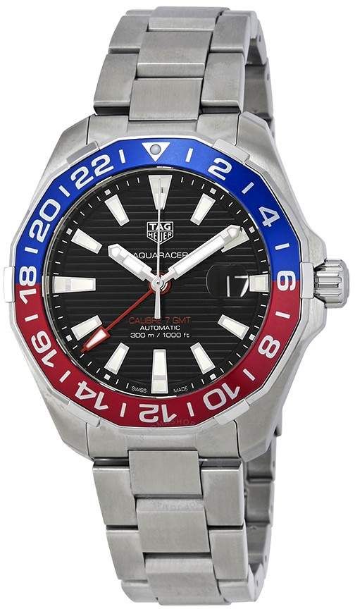  Shop Authentic Tag Heuer Aquaracer Pepsi Black Dial Watch for Men - WAY201F.BA0927 - Luxxuri