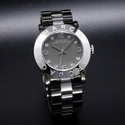  Shop Authentic Marc Jacobs Amy Grey Dial Grey Steel Strap Watch for Women - MBM3196 - Luxxuri