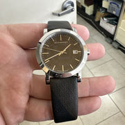 Shop Authentic Burberry Smoked Brown Dial Brown Leather Strap Watch for Women - BU1775 - Luxxuri