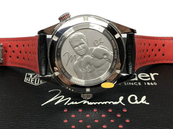  Shop Authentic Tag Heuer Carrera Muhammad Ali Black Dial Watch for Men - WAR2A11.FC6337 - Luxxuri