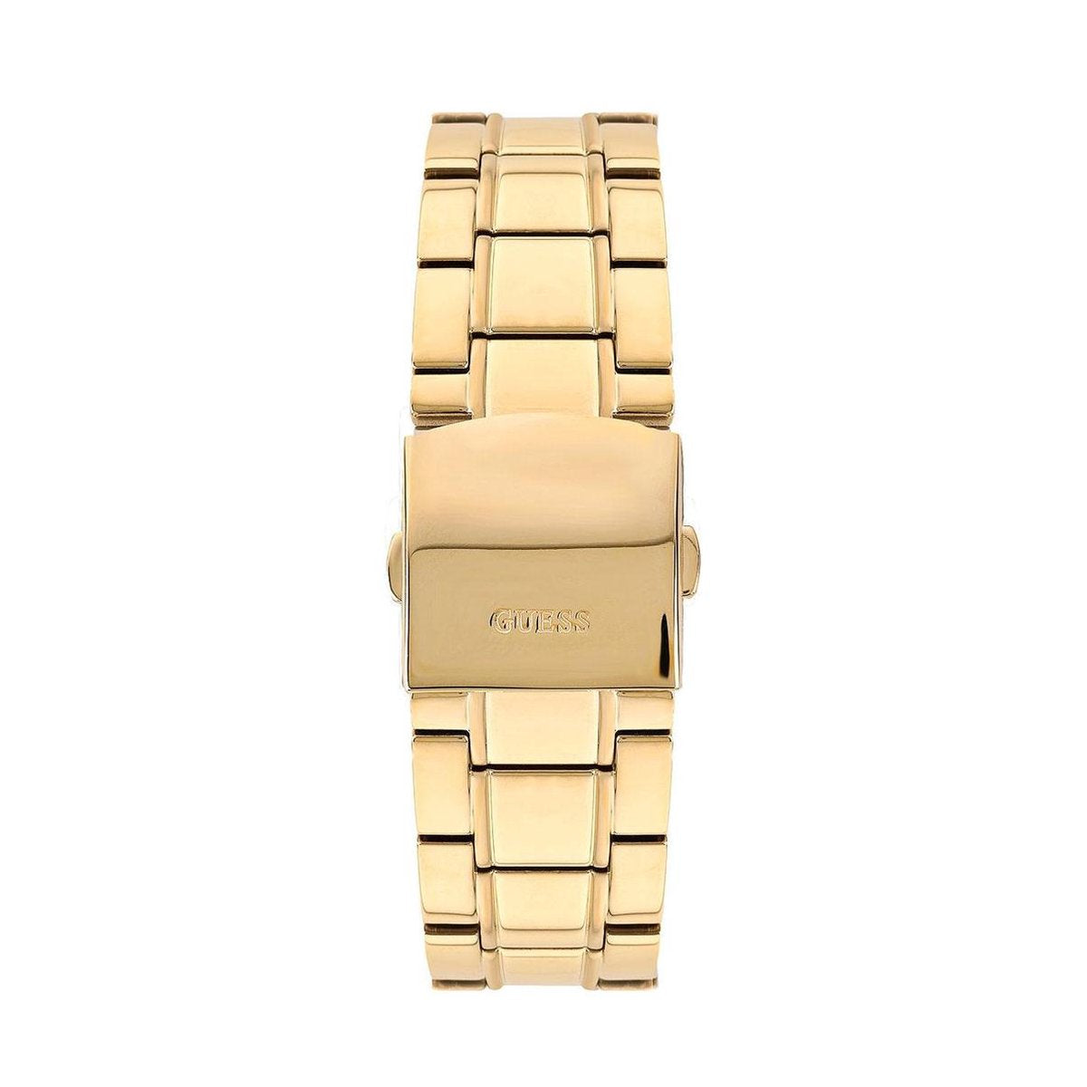  Shop Authentic Guess Horizon Chronograph Black Dial Gold Steel Strap Watch For Men - W0379G4 - Luxxuri