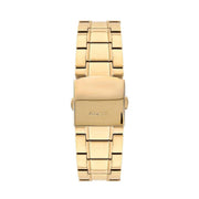  Shop Authentic Guess Horizon Chronograph Black Dial Gold Steel Strap Watch For Men - W0379G4 - Luxxuri