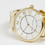  Shop Authentic Marc Jacobs Roxy White Dial Gold Steel Strap Watch for Women - MJ3522 - Luxxuri