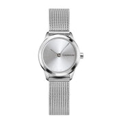  Shop Authentic Calvin Klein Minimal White Dial Silver Mesh Bracelet Watch for Women - K3M231Y6 - Luxxuri
