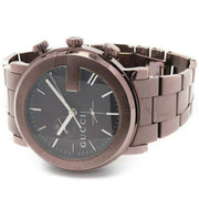 Shop Authentic Gucci G Chrono Brown Dial Brown Steel Strap Watch For Men - YA101341 - Luxxuri