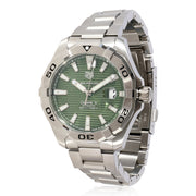  Shop Authentic Tag Heuer Aquaracer Green Dial Watch for Men - WAY2015.BA0927 - Luxxuri