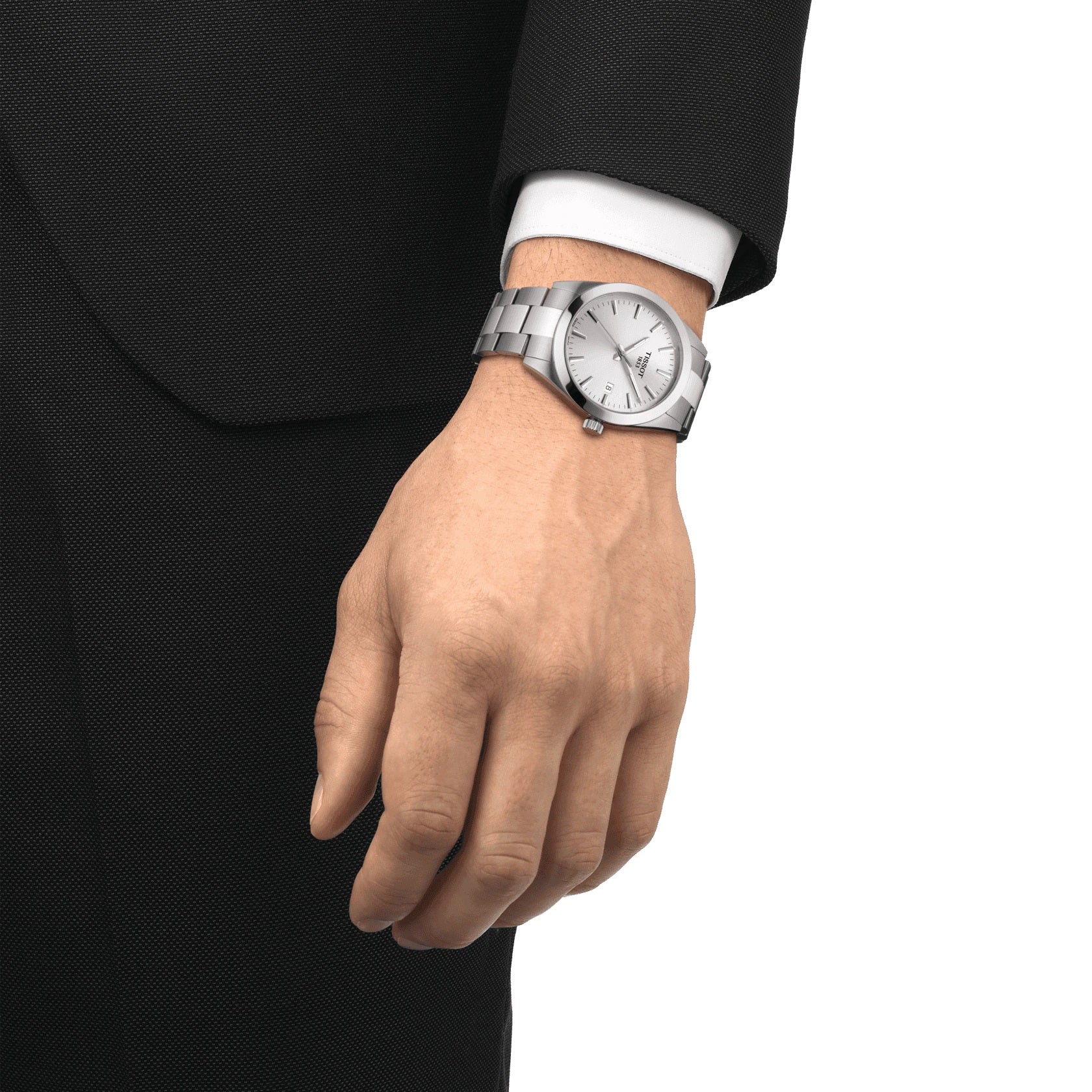  Shop Authentic Tissot PR 100 Quartz White Dial Silver Steel Strap Watch For Women - T101.410.11.031.00 - Luxxuri