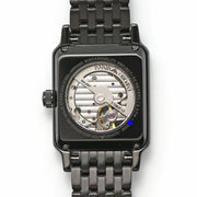  Shop Authentic Emporio Armani Meccanico Black Dial Black Steel Strap Watch For Men - AR60058 - Luxxuri