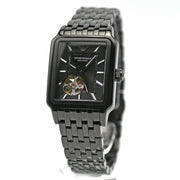  Shop Authentic Emporio Armani Meccanico Black Dial Black Steel Strap Watch For Men - AR60058 - Luxxuri