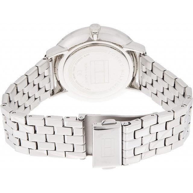  Shop Authentic Tommy Hilfiger Jenna Quartz White Dial Silver Steel Strap Watch for Women - 1782068 - Luxxuri