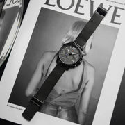  Shop Authentic Tommy Hilfiger London Chronograph Grey Dial Grey Mesh Bracelet Watch for Men - 1791530 - Luxxuri