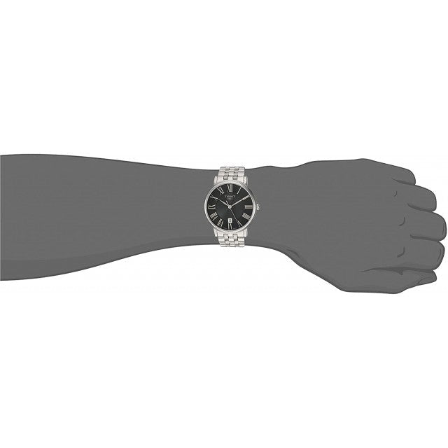  Shop Authentic Tissot Carson Premium Black Dial Silver Steel Strap Watch For Men - T122.410.11.053.00 - Luxxuri