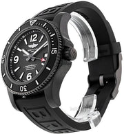  Shop Authentic Breitling Superocean Automatic 46mm Black Dial Black Rubber Strap Watch for Men - M17368B71B1S1 - Luxxuri