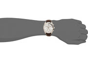  Shop Authentic Tissot PR 100 Chronograph Silver Dial Brown Leather Strap Watch for Men - T101.417.16.031.00 - Luxxuri