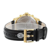  Shop Authentic Armani Exchange Outerbanks Chronograph Black Dial Black Leather Strap Watch For Men - AX7133 - Luxxuri