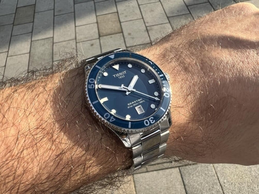  Shop Authentic Tissot Seastar 1000 Blue Dial Silver Steel Strap Watch For Men - T120.410.11.041.00 - Luxxuri