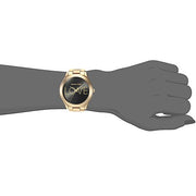 Shop Authentic Michael Kors Slim Runway Black Dial Gold Steel Strap Watch for Women - MK3803 - Luxxuri