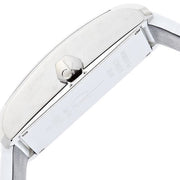  Shop Authentic Calvin Klein Window White Dial White Leather Strap Watch for Men - K2M21120 - Luxxuri