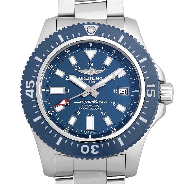  Shop Authentic Breitling Superocean II Special Mariner Blue Ceramic Bezel 44mm Mens Watch - Y1739316/C959 - Luxxuri
