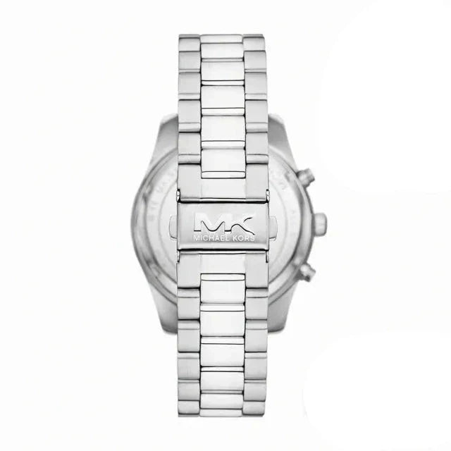  Shop Authentic Michael Kors Lexington Chronograph Green Dial Silver Steel Strap Watch for Women - MK9152 - Luxxuri