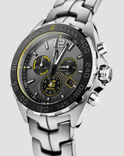 Shop Authentic Tag Heuer Formula 1 Ayrton Senna Special Edition Grey Dial Silver Steel Strap Watch for Men - CAZ101AF.BA0637 - Luxxuri