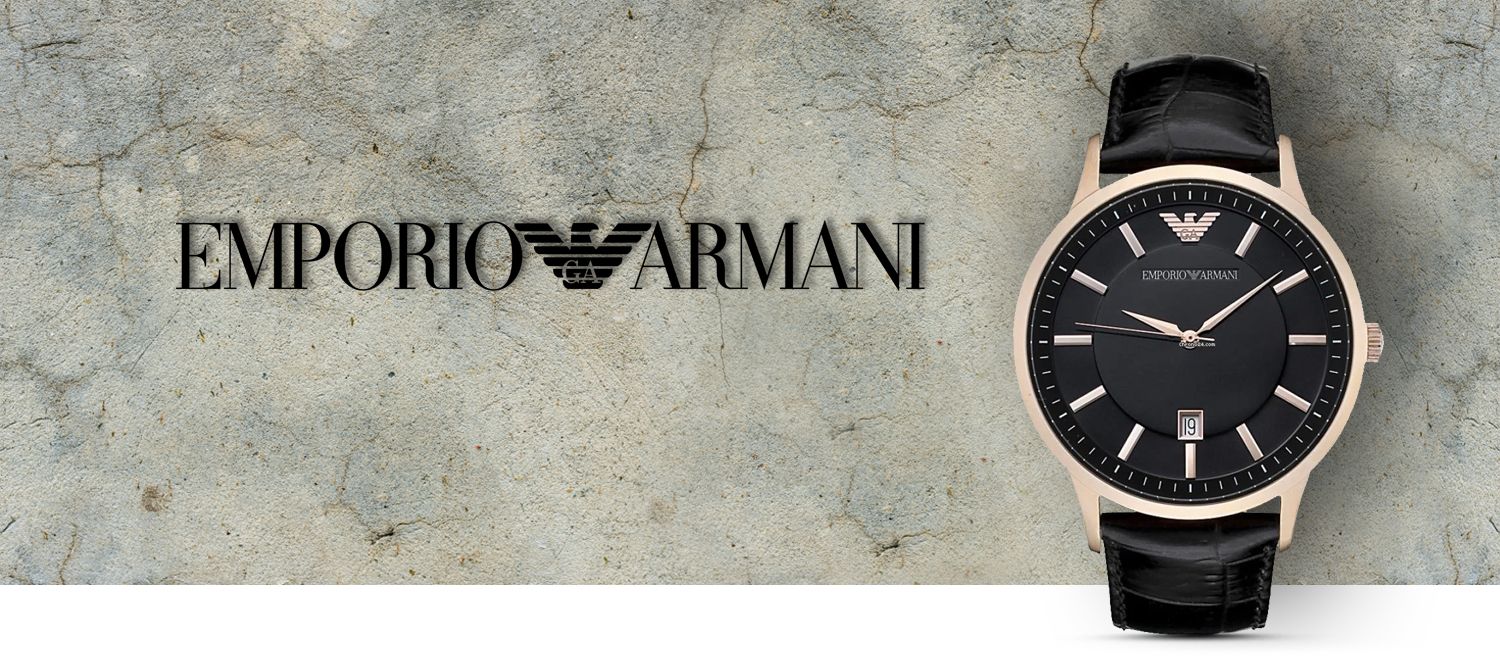  Shop Authentic Emporio Armani Renato Quartz Black Dial Black Leather Strap Watch For Men - AR2425 - Luxxuri