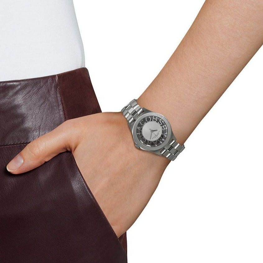  Shop Authentic Marc Jacobs Henry White Dial Silver Steel Strap Watch for Women - MBM3291 - Luxxuri