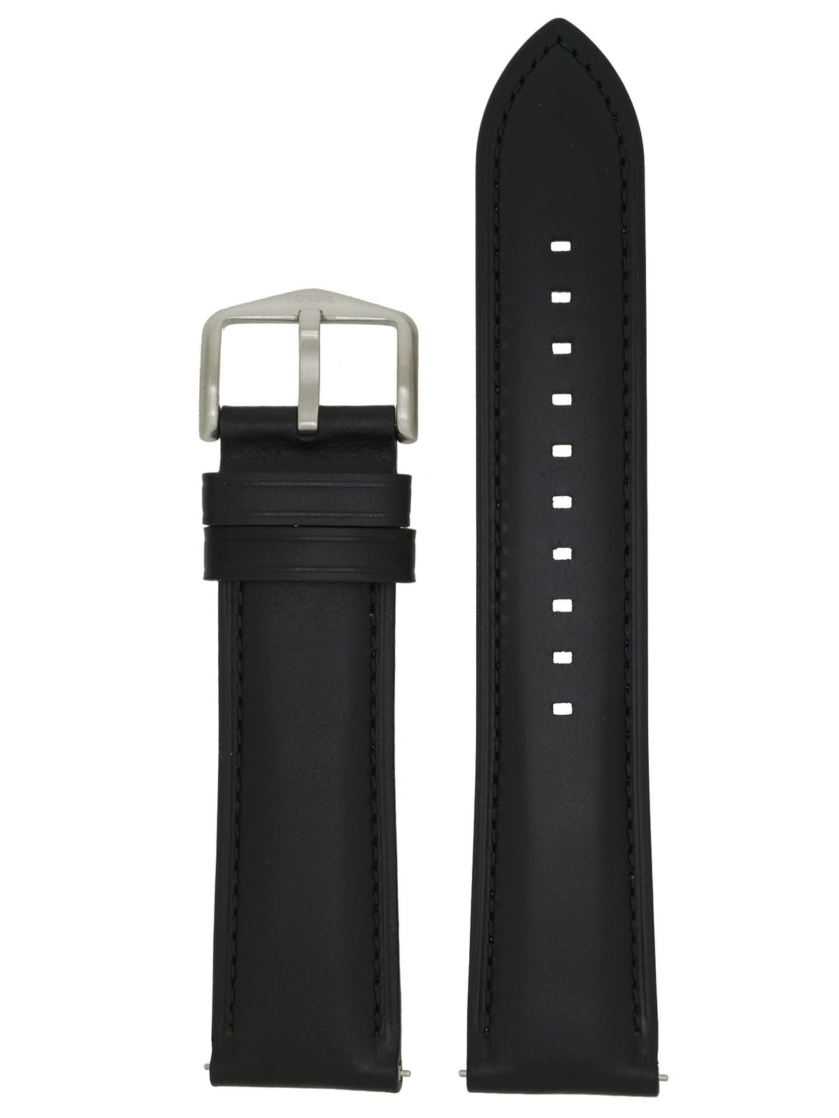  Shop Authentic Fossil The Minimalist Carbon Series Black Dial Black Leather Strap Watch for Men - FS5497 - Luxxuri