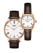  Shop Authentic Tissot Tradition 5.5 White Dial Brown Leather Strap Watch for Men - T063.409.36.018.00 - Luxxuri
