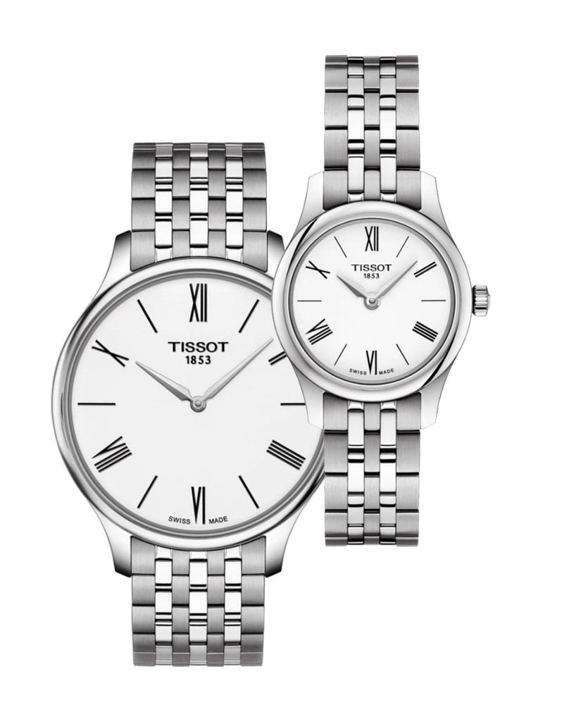  Shop Authentic Tissot T Classic Tradition 5.5 White Dial Watch For Men - T063.409.11.018.00 - Luxxuri