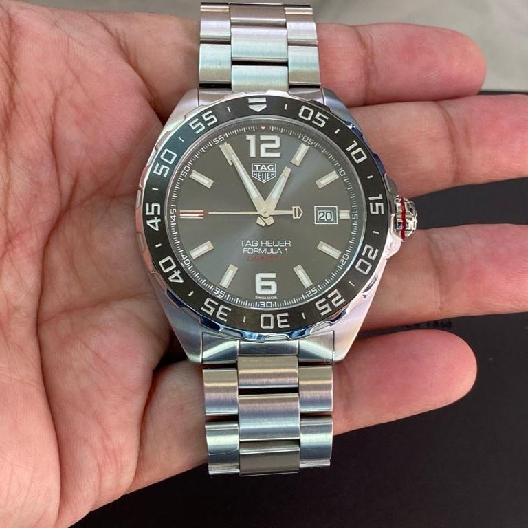  Shop Authentic Tag Heuer Formula 1 Anthracite Dial Watch for Men - WAZ2011.BA0842 - Luxxuri
