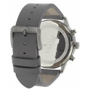  Shop Authentic Hugo Boss Architectural Grey Dial Grey Leather Strap Watch for Men - 1513570 - Luxxuri
