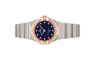  Shop Authentic Omega Constellation Quartz Diamonds Blue Dial Two Tone Steel Strap Watch for Women - 131.20.25.60.53.002 - Luxxuri