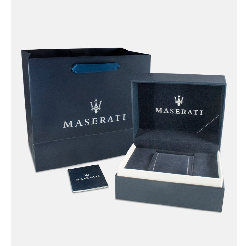  Shop Authentic Maserati Epoca Chronograph Black Dial Gold Steel Strap Watch For Men - R8873618023 - Luxxuri
