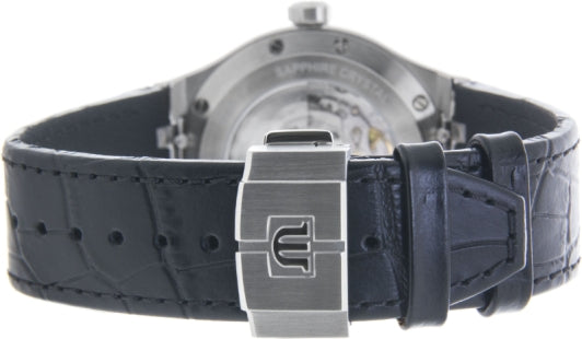  Shop Authentic Maurice Lacroix Aikon Date Automatic Black Dial Black Leather Strap Watch For Men - AI6008-SS001-330-1 - Luxxuri