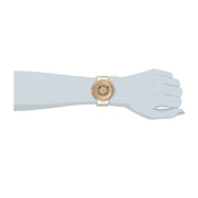  Shop Authentic Versace V Metal Icon Gold Dial White & Gold Strap Watch for Women - VLC040014 - Luxxuri