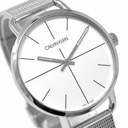  Shop Authentic Calvin Klein Even Quartz White Dial Silver Steel Strap Watch for Women - K7B21126 - Luxxuri