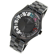  Shop Authentic Marc Jacobs Henry Skeleton Black Dial Black Steel Strap Watch for Women - MBM3265 - Luxxuri