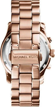  Shop Authentic Michael Kors Runway Chronograph Turquoise Dial Rose Gold Steel Strap Watch For Women - MK6164 - Luxxuri